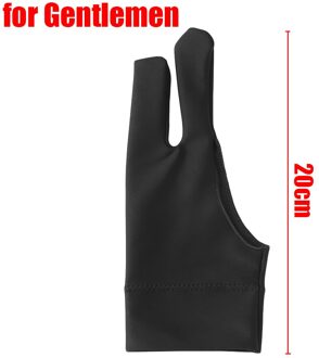 1Pc Kunstenaar Tekening Wanten 2 Vinger Anti-Fouling Handschoen Voor Elke Grafische Tekentablet Art Schilderen Leveringen for Gentlemen