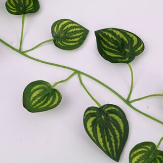 1Pc Kunstmatige Green Leaf Vine Ivy Garland Wedding Party Bloemen Decors Mode watermeloen bladeren