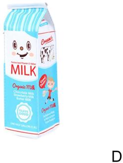 1Pc Leuke Kawaii Canvas Etui Hoge Capaciteit Pen Leuke Tassen Statione Melk Levert Zakken School Voor Meisjes Koreaanse Pen R4K1 D