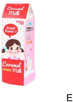 1Pc Leuke Kawaii Canvas Etui Hoge Capaciteit Pen Leuke Tassen Statione Melk Levert Zakken School Voor Meisjes Koreaanse Pen R4K1