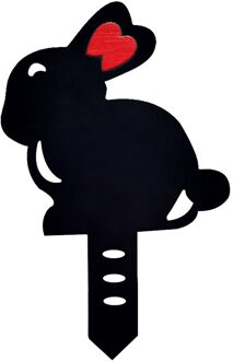 1Pc Leuke Paashaas Ornamenten Acryl Hollow Out Achtertuin Gazon Stakes Yard Art Outdoor Tuin Achtertuin Decoraties F