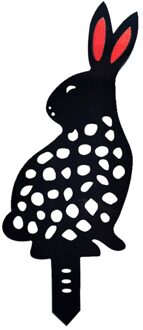 1Pc Leuke Paashaas Ornamenten Acryl Hollow Out Achtertuin Gazon Stakes Yard Art Outdoor Tuin Achtertuin Decoraties