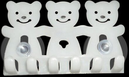 1pc Leuke Tandenborstel Houders Haken met Zuignap Tandenborstel Houder Badkamer Sucker Tandenborstelhouder