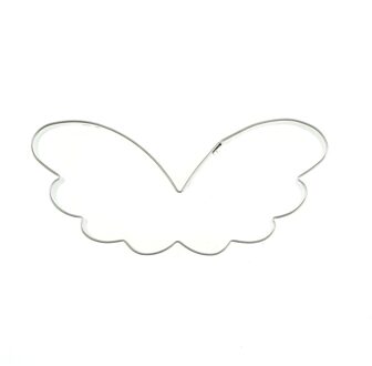 1Pc Leuke Wing Vorm 3D Gebak Cookie Cutters Aluminium Biscuit Mould Bakvormen Fondant Cakevorm Diy Sugarcraft