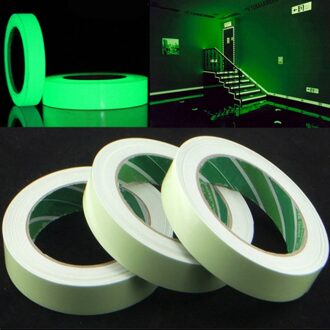 1Pc Lichtgevende Tape Zelfklevende Pet Waarschuwing Tape Nachtzicht Glow In Dark Muursticker Fluorescerende Emergency Sticker 3 size 1.2cm X 1m