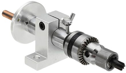 1Pc Live Draaibank Centrum Hoofd Met Chuck Diy Accessoires Voor Mini Draaibank Machine Revolving Draaibank Centre Houtbewerking Tool