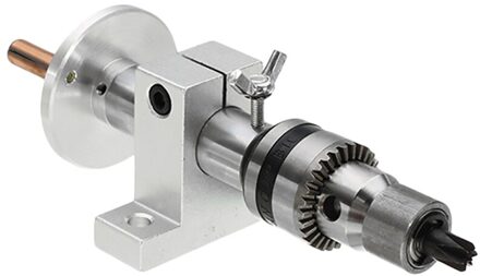 1Pc Live Draaibank Centrum Hoofd Met Chuck Diy Accessoires Voor Mini Draaibank Machine Revolving Draaibank Centre Houtbewerking Tool