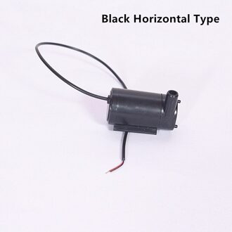 1Pc Low Noise Borstelloze Amfibische Micropump 3/4.5V 80-100L/H Micro Dompelpomp Vier Soorten Motor Waterpomp 1stk zwart Horizontal