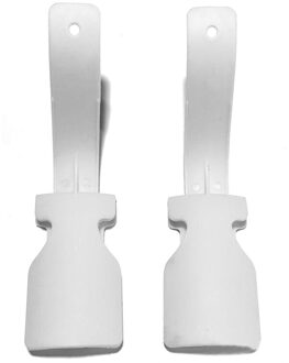1Pc Lui Schoen Helper Unisex Slijtage Schoen Hoorn Helper Schoenlepel Aan En Uit Schoen Stevige Slip Aid tool Schoenlepel Lifter WT