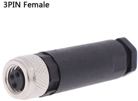 1Pc M8 3pin 4 Pin Sensor Connector Waterdichte Mannelijke & Vrouwelijke Plug Rechte Hoek Schroefdraad Koppeling B