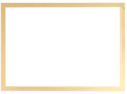 1Pc Magnetische Poster Frame Pvc Fotolijst Minimalistische Certificaat Frame gouden