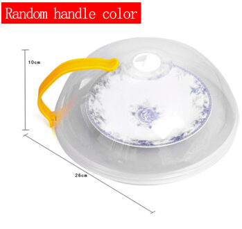 1Pc Magnetron Deksel Magnetron Voedsel Cover Keuken Accessoires Transparante Anti Sputteren Cover Huishoudelijke Willekeurige Kleur Verse