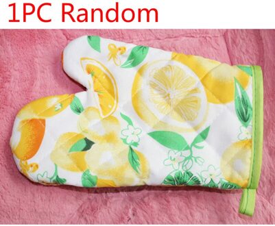 1Pc Magnetron Hittebestendige Handschoenen Katoen Gemengd Keuken Koken & Bakken Tools Huishoudelijke Artikelen willekeurige Kleuren