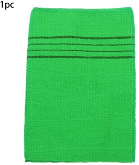 1Pc Marokkaanse Hammam Exfoliërende Mitt Kessa Scrub Handschoen Voorbereiding Duurzaam Douche Scrub Handschoenen Body Facial Tan Massage Mitt C groen