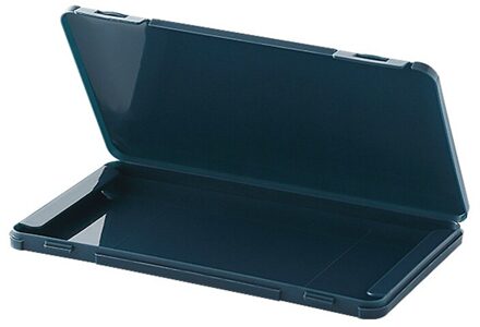 1Pc Masker Opbergdoos Masker Verpakking Box Stofdicht Draagbare Plastic Rechthoekige Opbergdoos Wegwerp Masker Doos Tas blauw