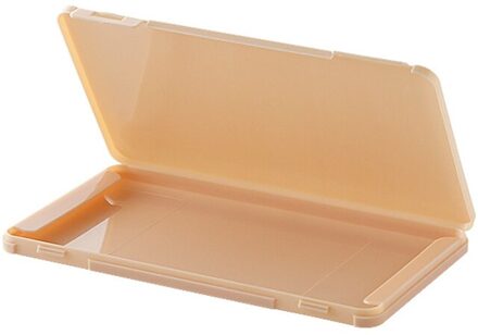 1Pc Masker Opbergdoos Masker Verpakking Box Stofdicht Draagbare Plastic Rechthoekige Opbergdoos Wegwerp Masker Doos Tas roze