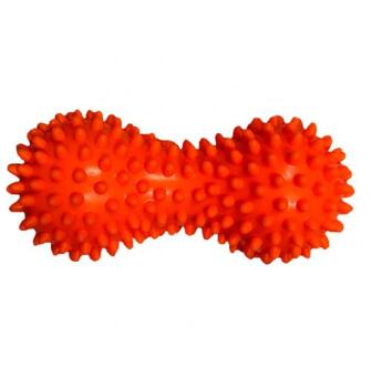 1Pc Massage Yoga Fitness Bal Verlichten Body Stress Pvc Voet Spiky Muscle Massager Bal Voet Pinda Vorm Massage Tool Oranje