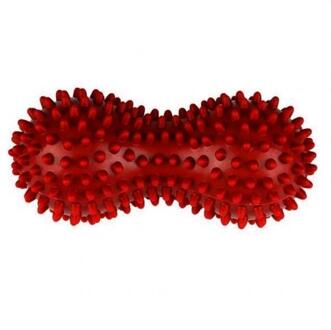 1Pc Massage Yoga Fitness Bal Verlichten Body Stress Pvc Voet Spiky Muscle Massager Bal Voet Pinda Vorm Massage Tool Rood