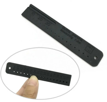1PC Measering Ruler Dental Instruments Rulers Span Measure Scale Endodontic Dental Materials Dental Tools