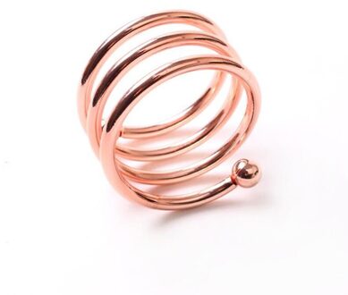 1Pc Meerdere Stijlen Brede Ronde Gold Servetringen Metal Cross Hollow Sliver Servet Houder Voor Wedding Party Tafeldecoratie