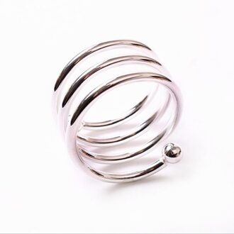 1Pc Meerdere Stijlen Brede Ronde Gold Servetringen Metal Cross Hollow Sliver Servet Houder Voor Wedding Party Tafeldecoratie