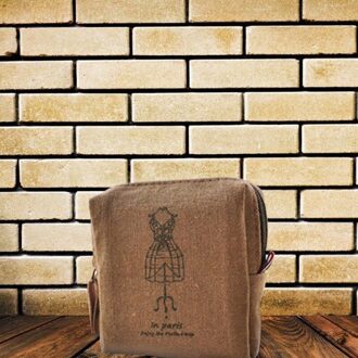 1Pc Meisje Kids Portemonnee Houder Sleutelhanger Zak Retro Mini Kids Rits Zak Nostalgische Geheugen Canvas Portemonnee Kleine