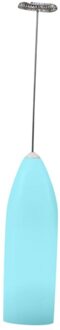 1Pc Melk Stirrer Drink Koffie Whisk Mixer Elektrische Eiklopper Frother Foamer Mini Handvat Stirrer Praktische Keuken Koken Tool blauw