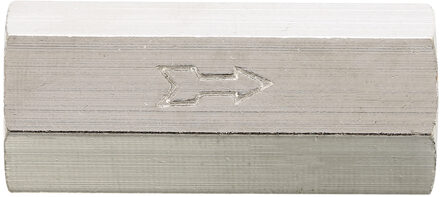 1pc Messing Air Terugslagklep 1/4 "Schroefdraad BSP Vrouw Volledige Ports One Way Air Gas Terugslagklep Voor boiler Drukvat Mayitr