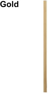 1Pc Metal Herbruikbare Milieuvriendelijke Rvs Rietjes Rechte Gebogen Herbruikbare Rietje Partij Bar Keuken Accessoire Tool goud