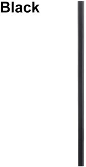 1Pc Metal Herbruikbare Milieuvriendelijke Rvs Rietjes Rechte Gebogen Herbruikbare Rietje Partij Bar Keuken Accessoire Tool zwart