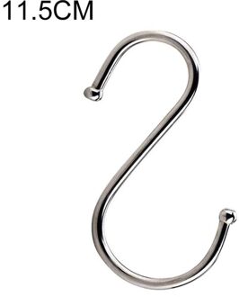 1Pc Metalen S Type Keuken Slaapkamer Praktische Haak Up Mutil-Gebruik Hanger Kleren Opslag Haak 304 Roestvrij Staal super Dragende 11.5cm