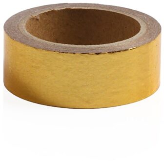 1Pc Metallic Washi Tape Goud Zilver Washi Masking Tape Collection Diy Scrapbooking Journaling Arts Ambachten Tapes Schoolbenodigdheden