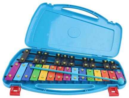 1Pc Metallophone Percussie Met 25-Note Plaat Voor Kinderen Vroege Onderwijs