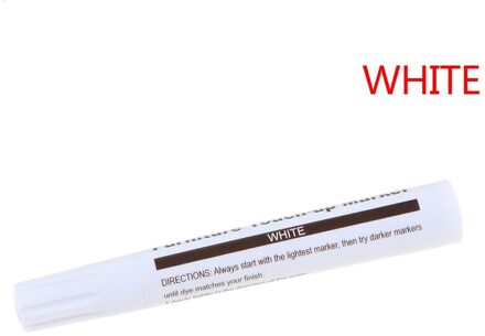 1Pc Meubels Reparatie Pen Markers Kras Filler Verf Remover Voor Houten Kast Vloer Tafels Stoelen wit