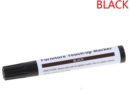 1Pc Meubels Reparatie Pen Markers Kras Filler Verf Remover Voor Houten Kast Vloer Tafels Stoelen zwart
