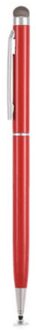 1Pc Mini 14Cm Mobiele Telefoon Stylus Fijne Punt Ronde Dunne Tip Capacitieve Touchscreen Stylus Pen Universeel Voor ipad Voor Iphone rood