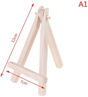 1Pc Mini Hout Kunstenaar Statief Schildersezel Voor Foto Schilderij Postkaart Display Houder Frame Leuke Bureau Decor Tekening Speelgoed A1