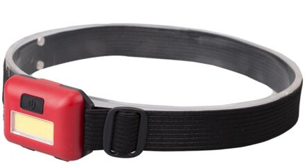 1Pc Mini Led Koplamp Zaklamp Cob Hoge Heldere Koplamp 3 Modes Verstelbare Waterdicht Lichtgewicht Outdoor Light Night Fietsen Rood