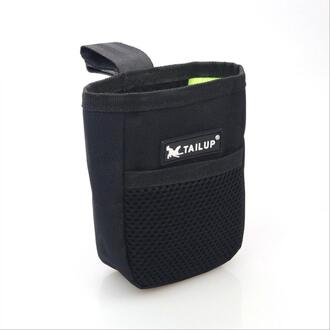 1Pc Mini Outdoor Draagbare Training Hond Snack Tas Dierbenodigdheden Sterke Slijtvastheid Grote Capaciteit Puppy Snack Beloning Taille tas zwart