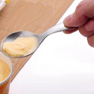 1Pc Mini Suiker Zout Lepel Roestvrij Staal Thee Dessert Ijs Lepel Kruiderij Bestek Scoop Keuken Tool