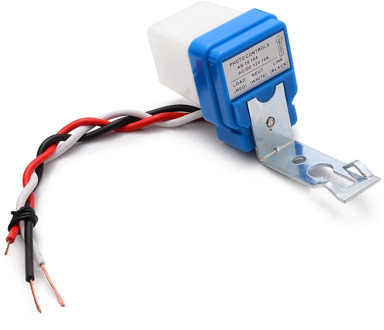 1pc Mini Twilight Dusk Sensor Twilight Switch Outdoor Night Light Auto Sensor Switch 12V 10A Waterproof