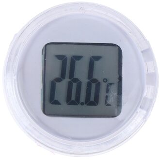 1Pc Mini Waterdichte Motorfiets Digitale Thermometer Waterdicht Klok Auto-interieur Horloges Instrumenten Motor Accessoires 2
