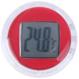 1Pc Mini Waterdichte Motorfiets Digitale Thermometer Waterdicht Klok Auto-interieur Horloges Instrumenten Motor Accessoires