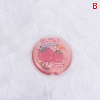 1Pc Mini Winter Herbruikbare Gel Handwarmer Leuke Grappige Woord Print Instant Verwarming Pack Warmer