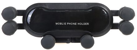 1Pc Mobiele Telefoon Houder Voor Auto Mount Air Vent Clip Gps Houder Stand Auto Bracket zwart