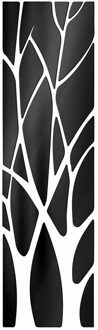 1Pc Moderne Boom Muursticker Woonkamer Spiegel Afwerking Acryl Art Muurtattoo Home Decor Verwijderbare Decoratie Sticker zwart