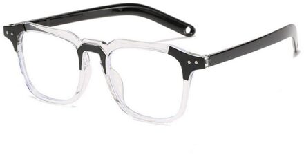 1Pc Modieuze Zonnebril Dikke Frame Outdoor Toerisme Strand Zonnebril Grote Klassieke Zonnebril Vierkante Zonnebril 05