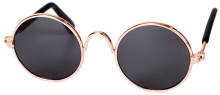 1Pc Mooie Pet Kat Glazen Hond Bril Huisdier Producten Voor Kleine Hond Kat Eye-Wear Hond Zonnebril Foto 'S huisdier Accessoires #15 zwart