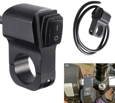 1Pc Motorfiets Elektrische Schakelaars 12V Waterdichte Motorcycle Atv Stuur Richtingaanwijzer Op Uit Schakelaar Motoren Ontsteking