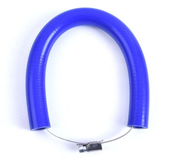 1Pc Motorfiets Uitlaatpijp Bescherming Ring Uitlaat Bescherming Rubber Blauw